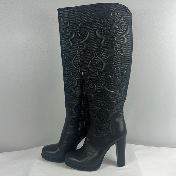 Loriblu Grey Leather Boots - Picture 3 of 17